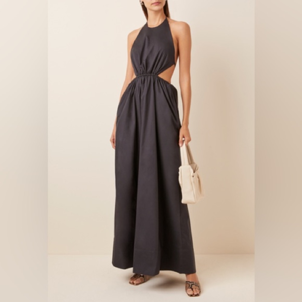 Staud Apfel Dress in Black
